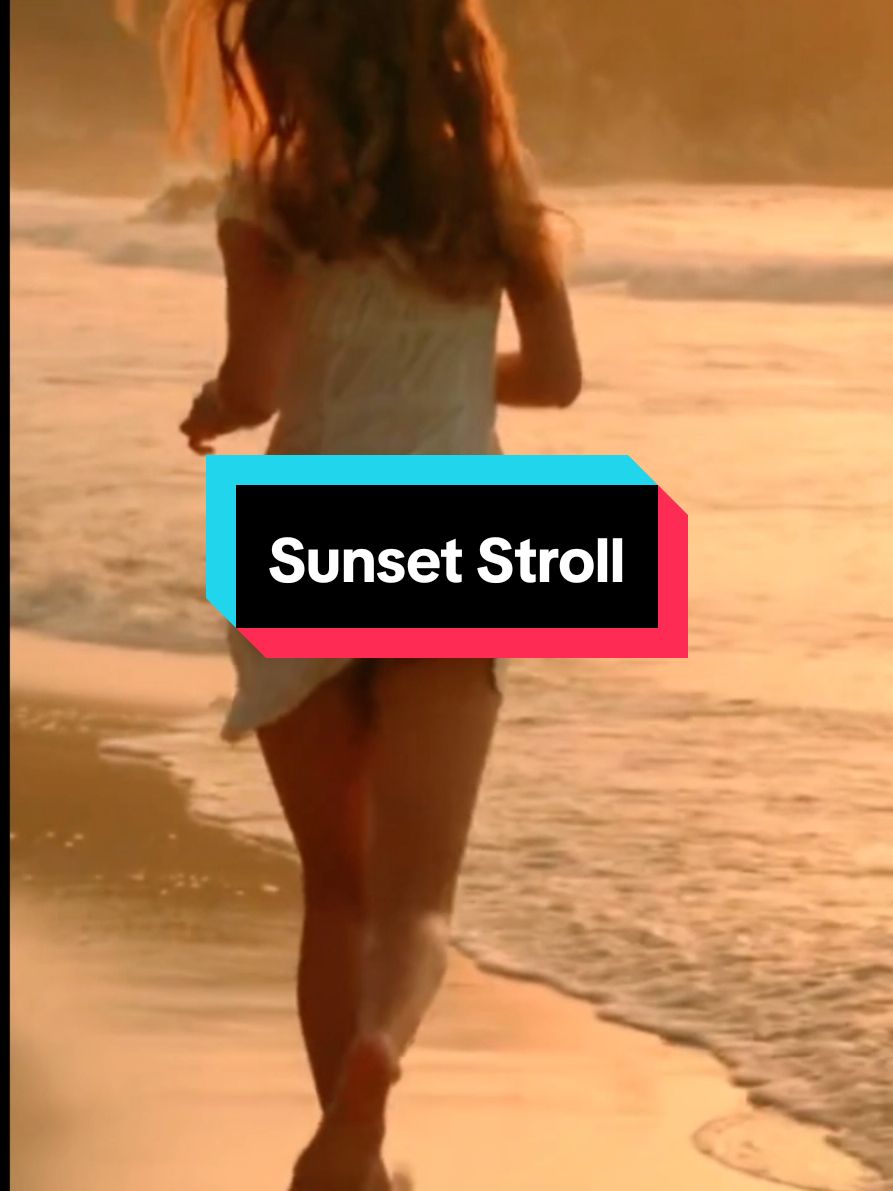 Strolling along the #shore , she immerses herself in nature’s symphony at #sunset . Her #silhouette gracefully dances with the waves, embracing the serene #beauty of the moment. #asmr