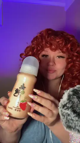 Strawberry Bottle Drink fron H-Mart  #asmr #tastetest 