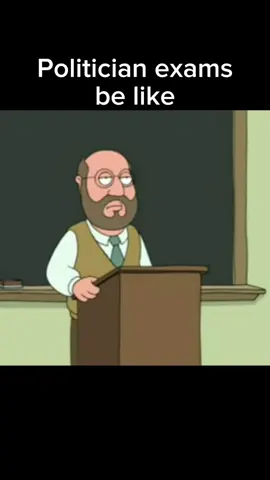 Family guy politician exams iq test #familyguy #bestmoments #funny #random #test #exam #iq 