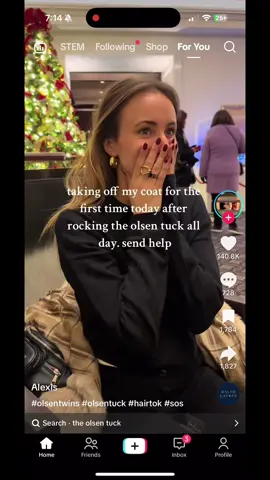 My people will not be participating in the Olsen tuck #olsentuck #wtf #birdsnest #tangledhair #hairtok #BlackTikTok #hairstyle #fyp 