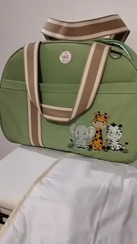kit bolsa maternidade safari com 4 peças!#achadinhos #bolsamaternidade #baby #maternidade 