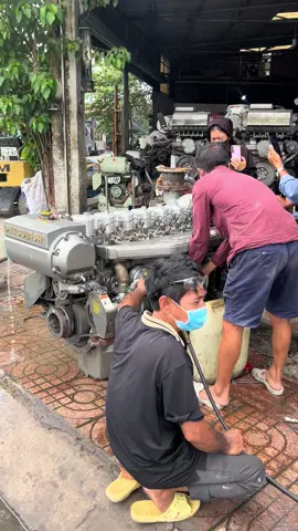 Động cơ máy thuỷ Mitsubishi 385 mã lực #thanhbinhmaythuy #mitsubishi #dânbiển #xuhuongtiktok #anhemdanbien86 