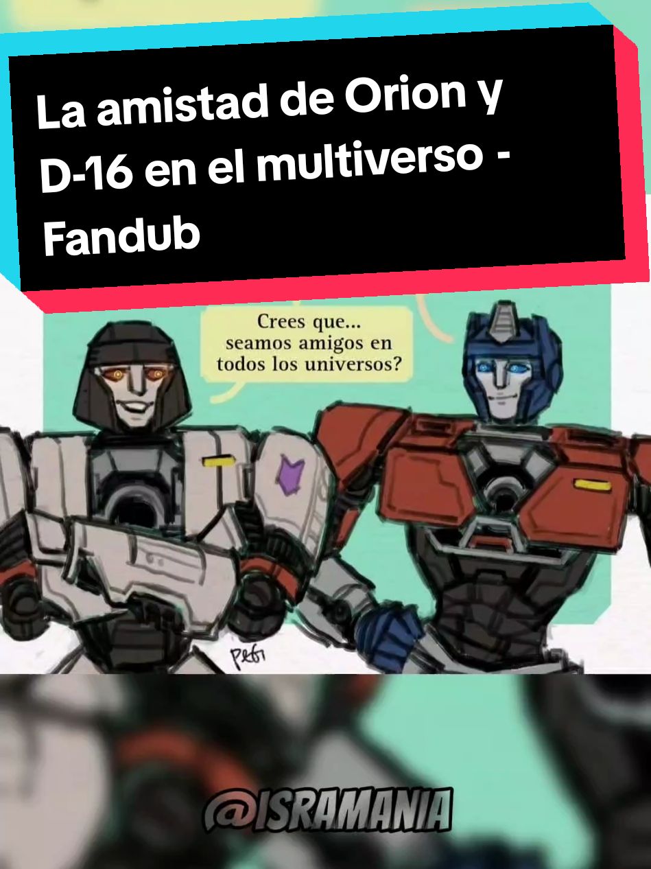 La amistad de Orion y D-16 en el multiverso #transformers #transformersone #transformersarmada #transformersg1 #transformersprime #transformersanimated #transformersidw  #optimusprime #megatron #orionpax #d16 #comic #fandub #isramania #fypシ゚ #viral #geektok #ecuadortienegeeks 