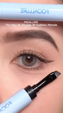 Focallure Pro-Stay No Smudge 3D Eyebrow Pomade—multi-purpose, transfer-proof, and waterproof! 💪 🌟 Perfect brows that stay flawless all day, no matter what! 💖 #focallure #focallureph #eyebrowpomade #eyebrow #fyp
