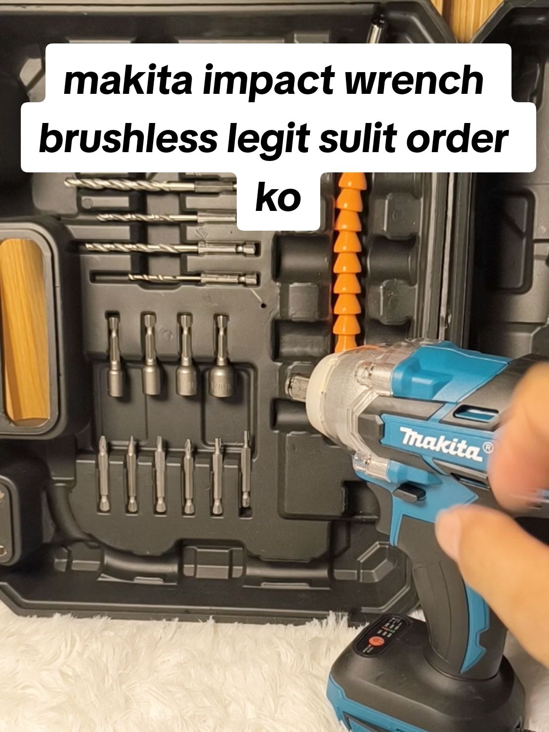 makita impact wrench brushless motor legit sulit ang bili ko #fyp 