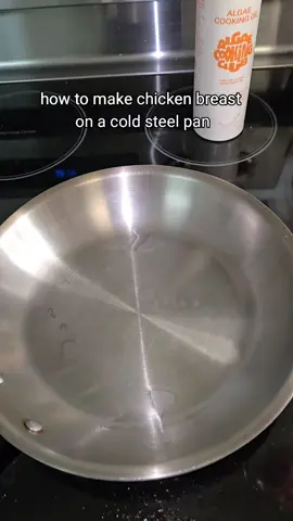 you'll want to cook this chicken breast every night on your cold stainless steel pan 