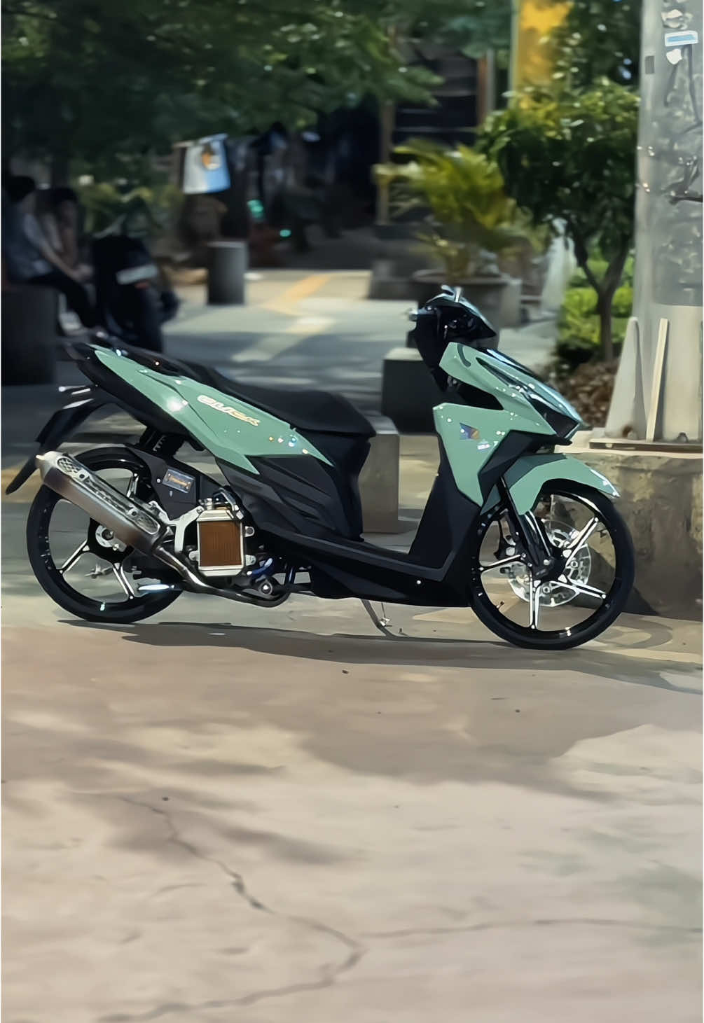 Pesona vario led old #variomodifikasi #vario #vario150 #ledold 