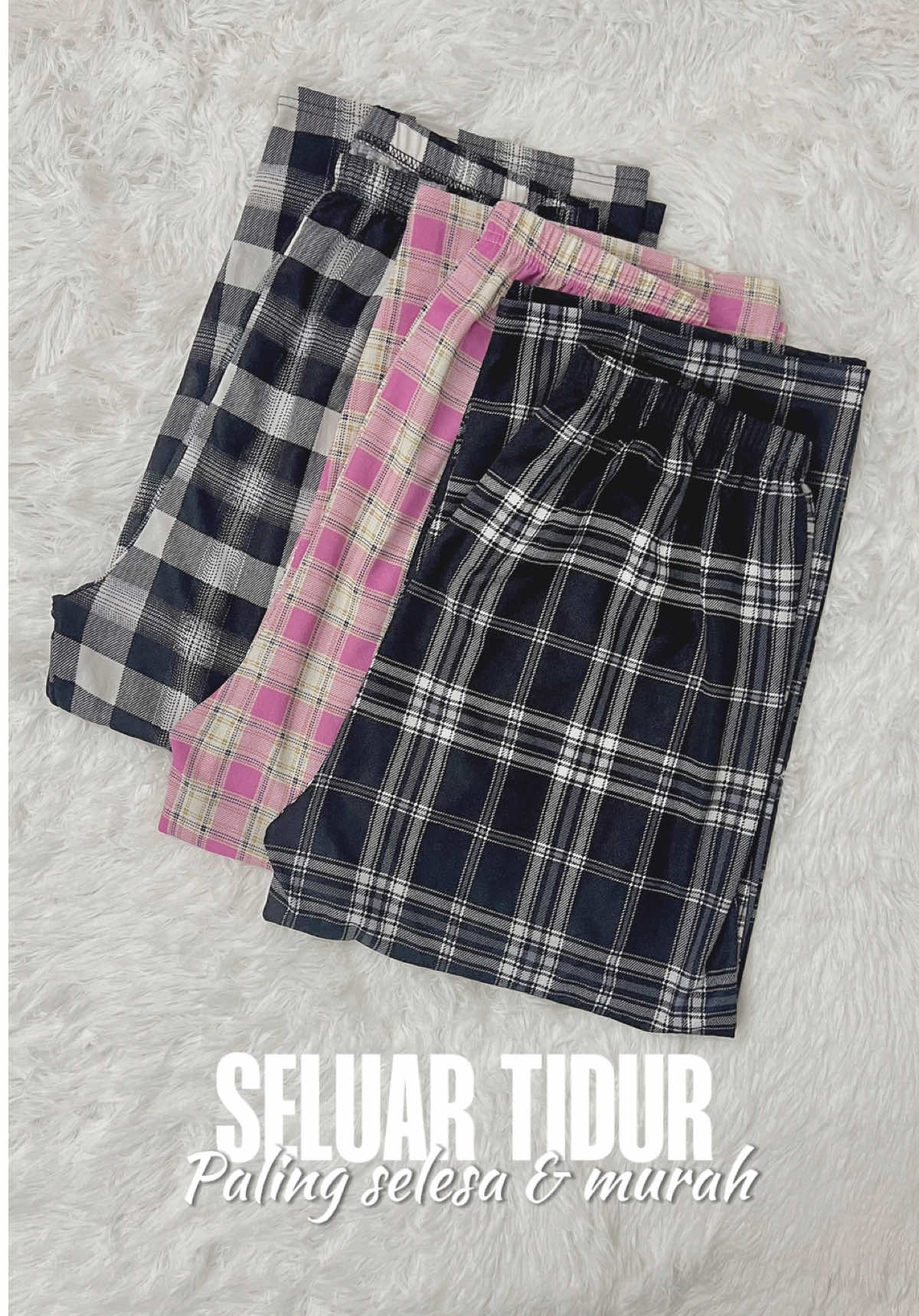 Seluar tidur harga RM7 je! 😍 Saya dah borong 3 tau sebab kain dia best, selesa gila. Ada banyak pilihan warna jugak, memang berbaloi. 🥹🫶🏼    #seluartidurmurah #seluartidurviral #seluartidur 