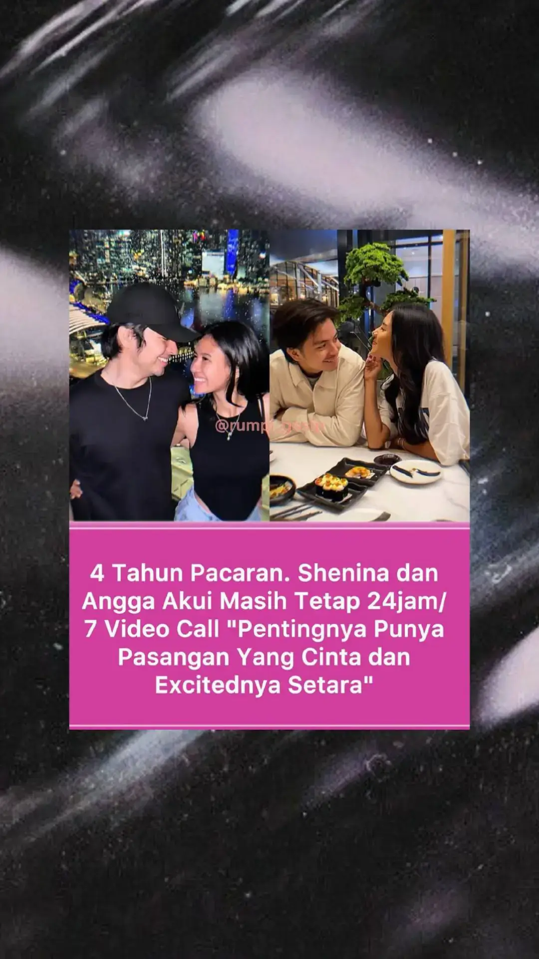 cinta setara itu nyata kalau dapet pasangan yang mau sama sama berjuang.. #anggayunanda #sheninacinnamon #anggashenina #Love #Relationship #cintasetara #berita #beritaditiktok #viral #viraltiktok #hotnews #fyp #foryou #foryoupagе #fypシ゚viral #fypシ゚ #xyzbca #takadaujungnya 