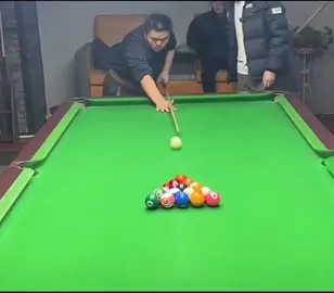 Look at this boy, he’s good at pool (he is Down’s syndrome boy)