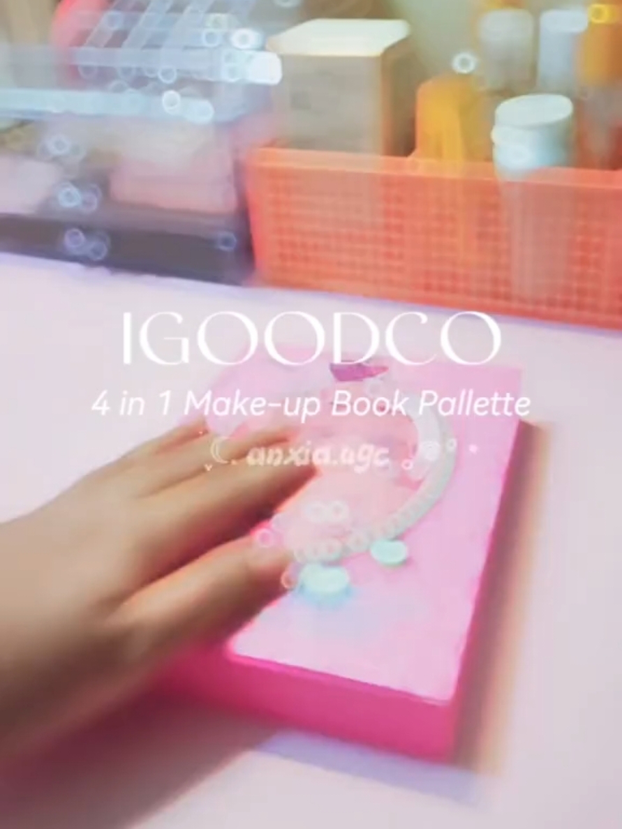 Starting your makeup journey? 📖✨ The Makeup Book Palette from IGOODCO is beginner-friendly and perfect for creating endless looks with ease! 💄🎨 Which shade will you try first? #makeupforbeginners #makeup #ugc #makeupbook #beginner 