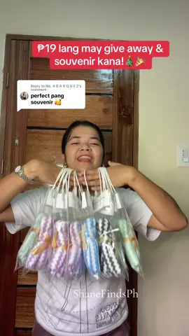 Replying to @Ms. A B A R Q U E Z #souvenirmurah #murangpangregalo #giveawayideas #giveaway #souvenir 