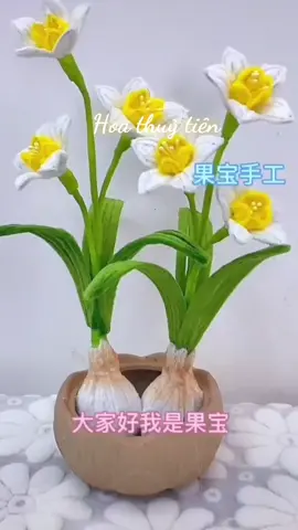 Tết ko thể thiếu hoa thuỷ tiên được Hoa thuỷ tiên từ kẽm nhung #hoakemnhung #tiemhoamuathu #hoakem #hoanhung #handmade #DIY #LearnOnTikTok #xuhuong #hoathuytien 