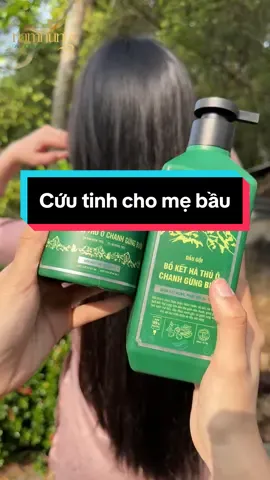 Cứu tinh cho mẹ bầu đang gặp tình trạng tóc gãy rụng.  #xuhuong #chamsoctoc #daugoithaoduoc #daugoinamnung #daugoi #xitmoctoc