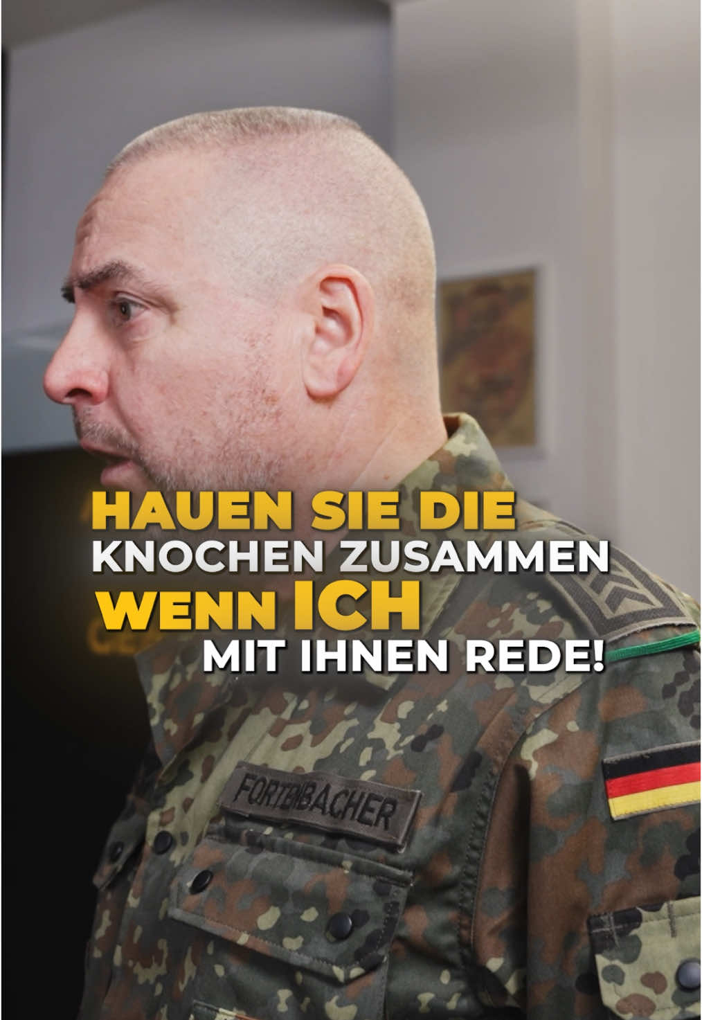Diesen Mann müssen wir nicht vorstellen! Armin Fortenbacher ist am 23.12. bei uns zu Gast! Schaltet ein! 💪🏻🎙️ #bundeswehr #arminfortenbacher #soldaten #soldat 