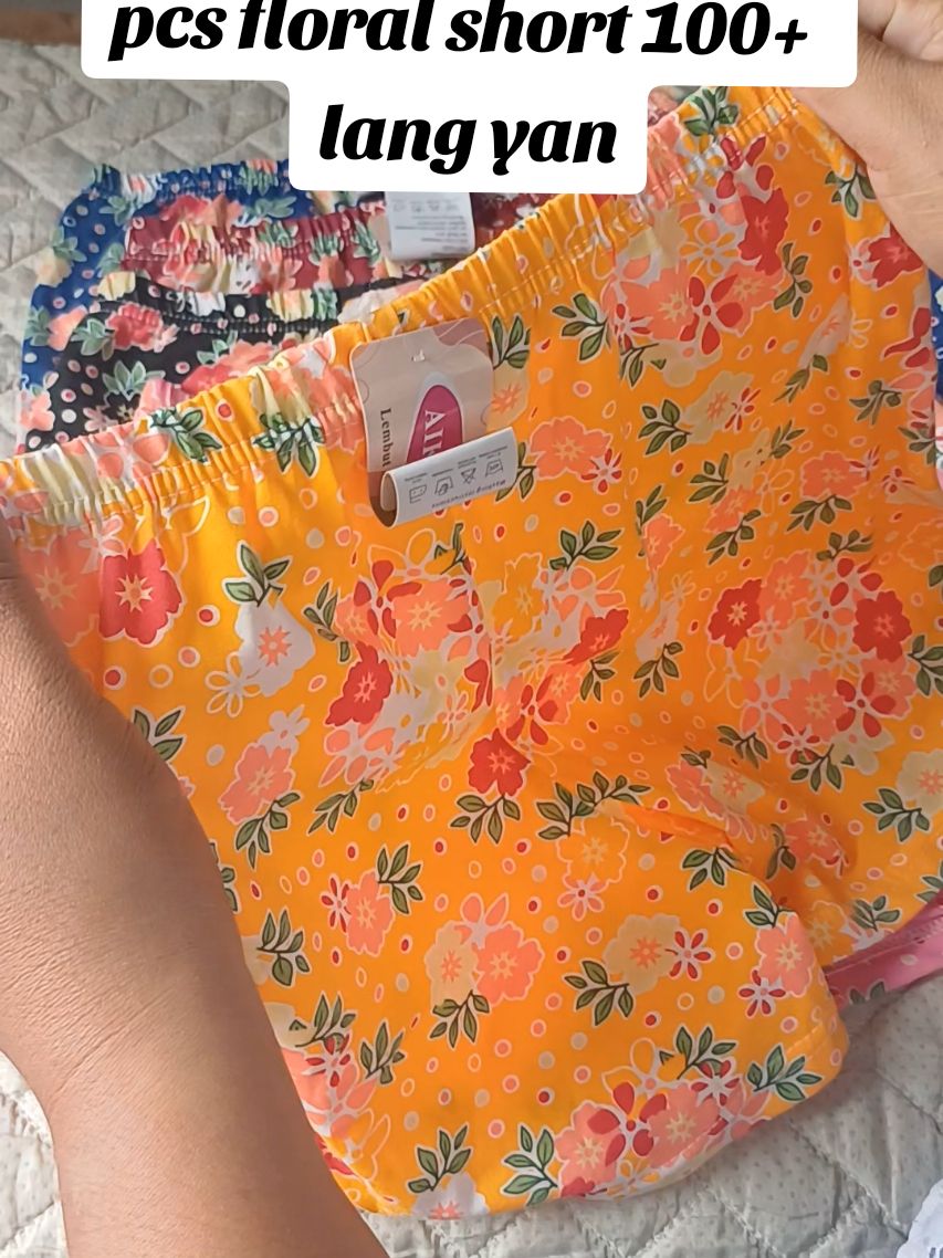 floral design short pambahay #pambahayshort #short #floral #fyp #foryou #fyppppppppppppppppppppppp #forwomen 