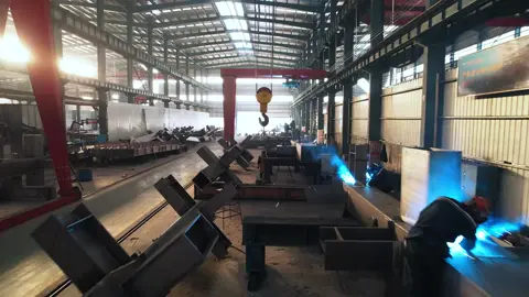 Ekspor struktur baja,produsen struktur baja Cina#TikTokCreatorSummitID #populer #KELUAR #strukturbaja 