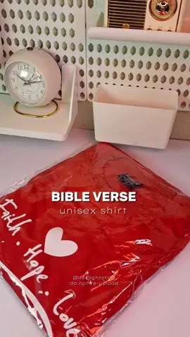 bible verse tshirt ♥️🥰 #bibleverseshirt #faithhopelovetshirt  #bibleversetshirt #unisexshirt #tshirt #devlightshop Faith Hope Love Jesus Christian 