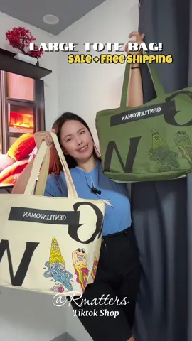 ‼️Gentle Woman Canvas Tote Bag by Mumu.Ph‼️😍🛒 #gentlewomanbag #gentlewomantotebag #totebag #largecapacitytotebag #largecapacitybag #bag #canvastotebag 