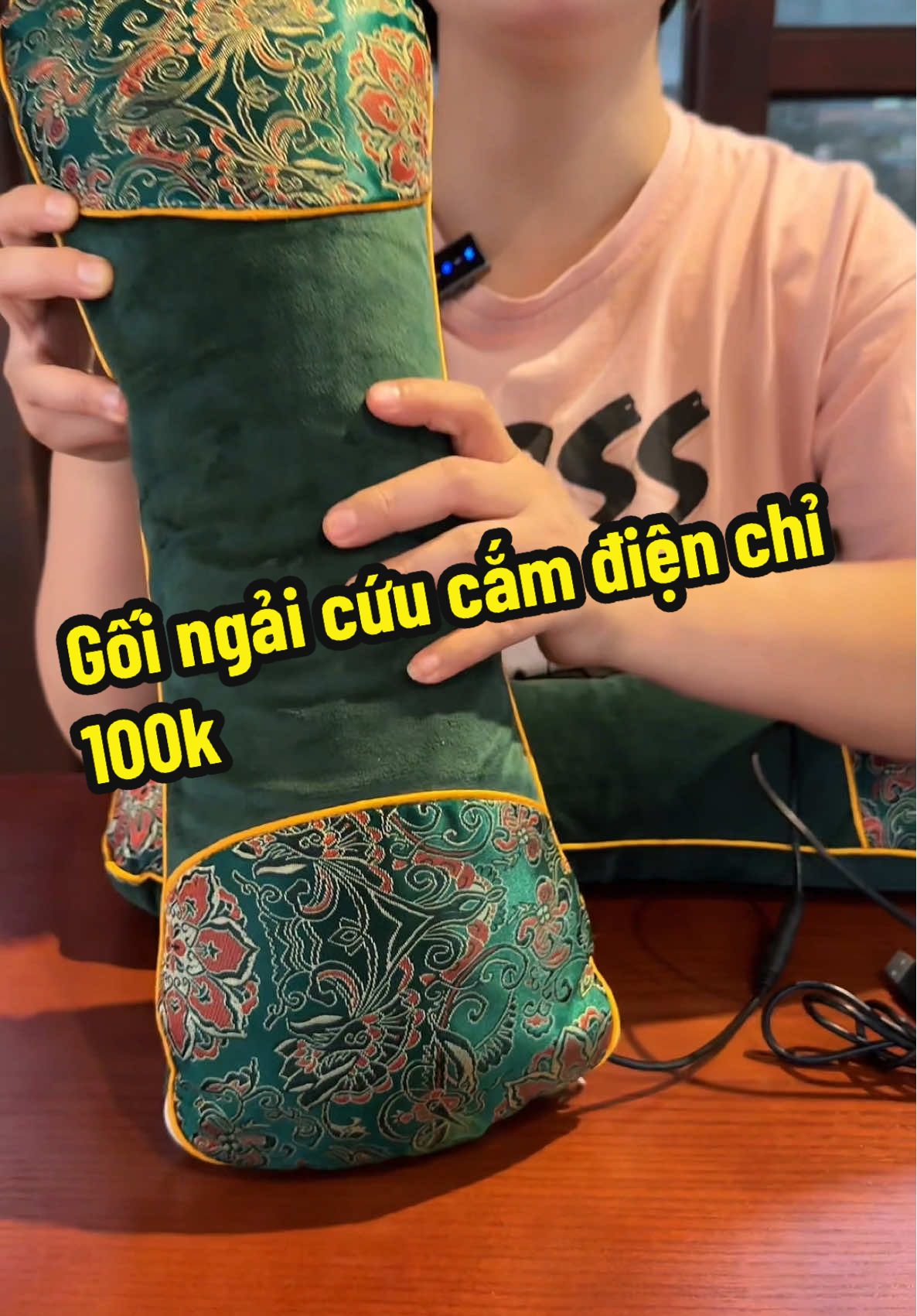 Gối ngải cứu cắm điện chỉ 100k #goingaicuudien #goingaicuudieuhoavaigay #goingaicuucamdien #goingaicuuthaoduoc #goingaicuuthaomoc 