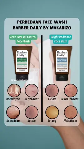 Perbedaan Face Wash Barber Daily Acne Care Oil Control dengan Barber Daily Bright Radiance sesuai kondisi kulit #skincare #skincareroutine #skincaretips #skincarepelajar #tipsskincare #skincareanaksekolah #tipsskincarepemula #skincareremaja #tipsskincareroutine #skincarepemula #infoskincare #skincarecowok #skincarepria #skincarecowo #facewashpria #facewashcowok #sabuncucimukapria #sabuncucimukacowok #barberdaily #barberdailyfacewash #facewashbarberdaily #barberdailyacnecare #barberdailybrightradiance #cuantanpabatas 