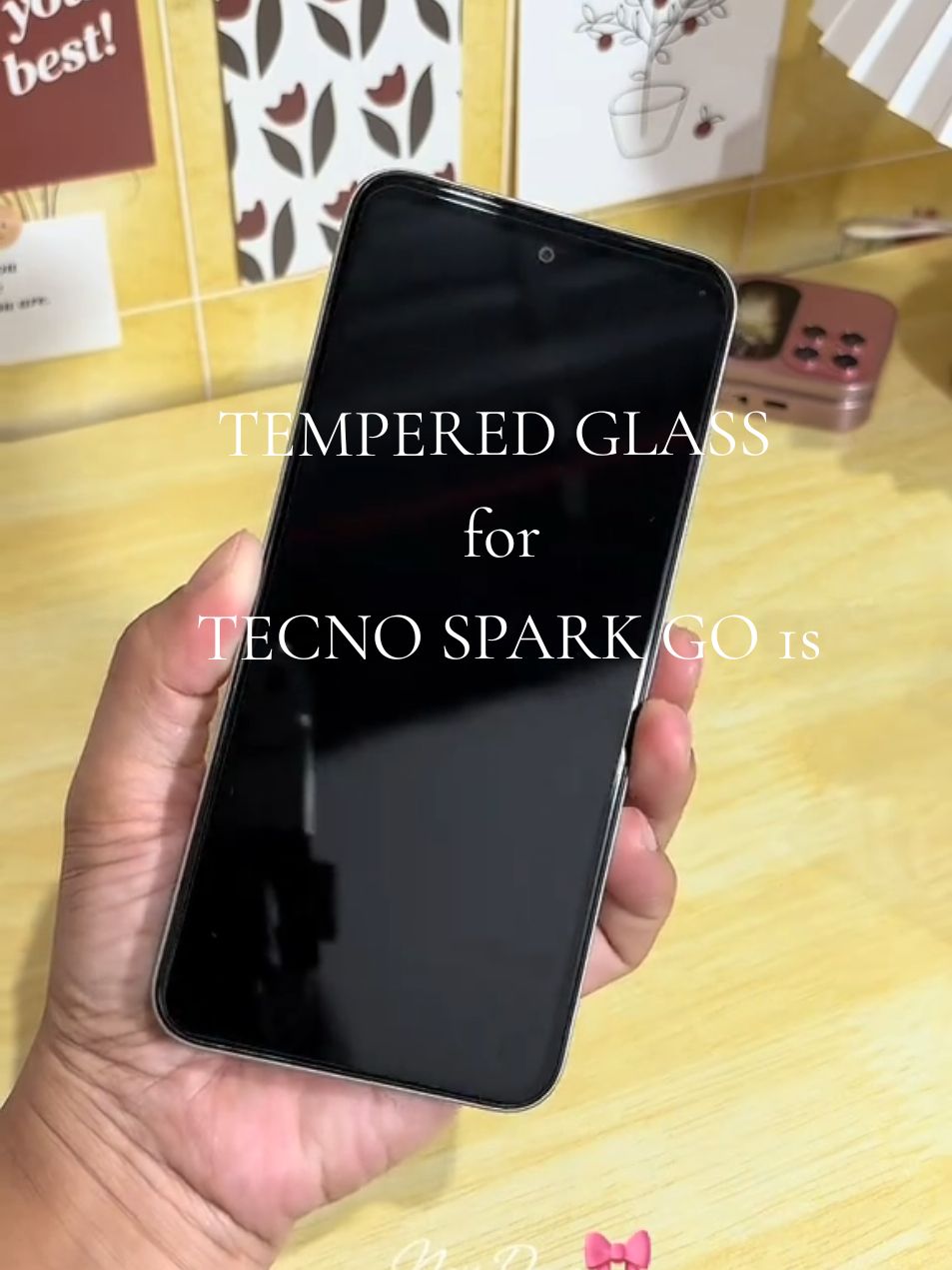 Temperd glass for tecno Spark go 1s. #tempered  #tecnosparkgo1  #temperedglass #screenprotector 