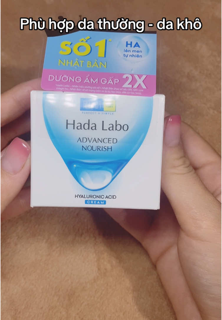 Kem Dưỡng Ẩm Hada Labo ##hangnhat##duongam##hadalaborayaglow##hadalabo##cream##HA##SHA##mualanh##winter##treatment##face##girl##nourish##japan