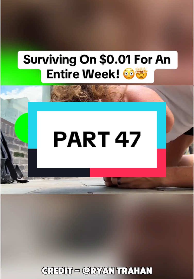 Surviving On $0.01 For An Entire Week | Part 47 #entertainment #challengevideo #entertaining #longformvideo 