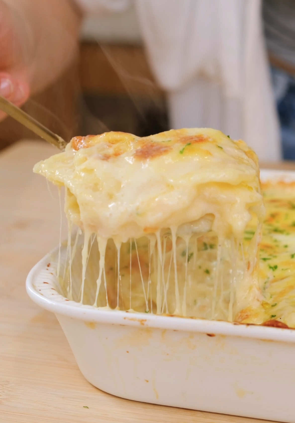 Garlic, kentang + cheese.. AAA 🥹 #luvitaho 