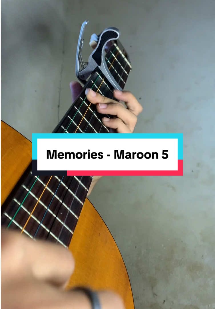 Memories - Maroon 5 #fyp #coverfingerstyle #memories #maroon5