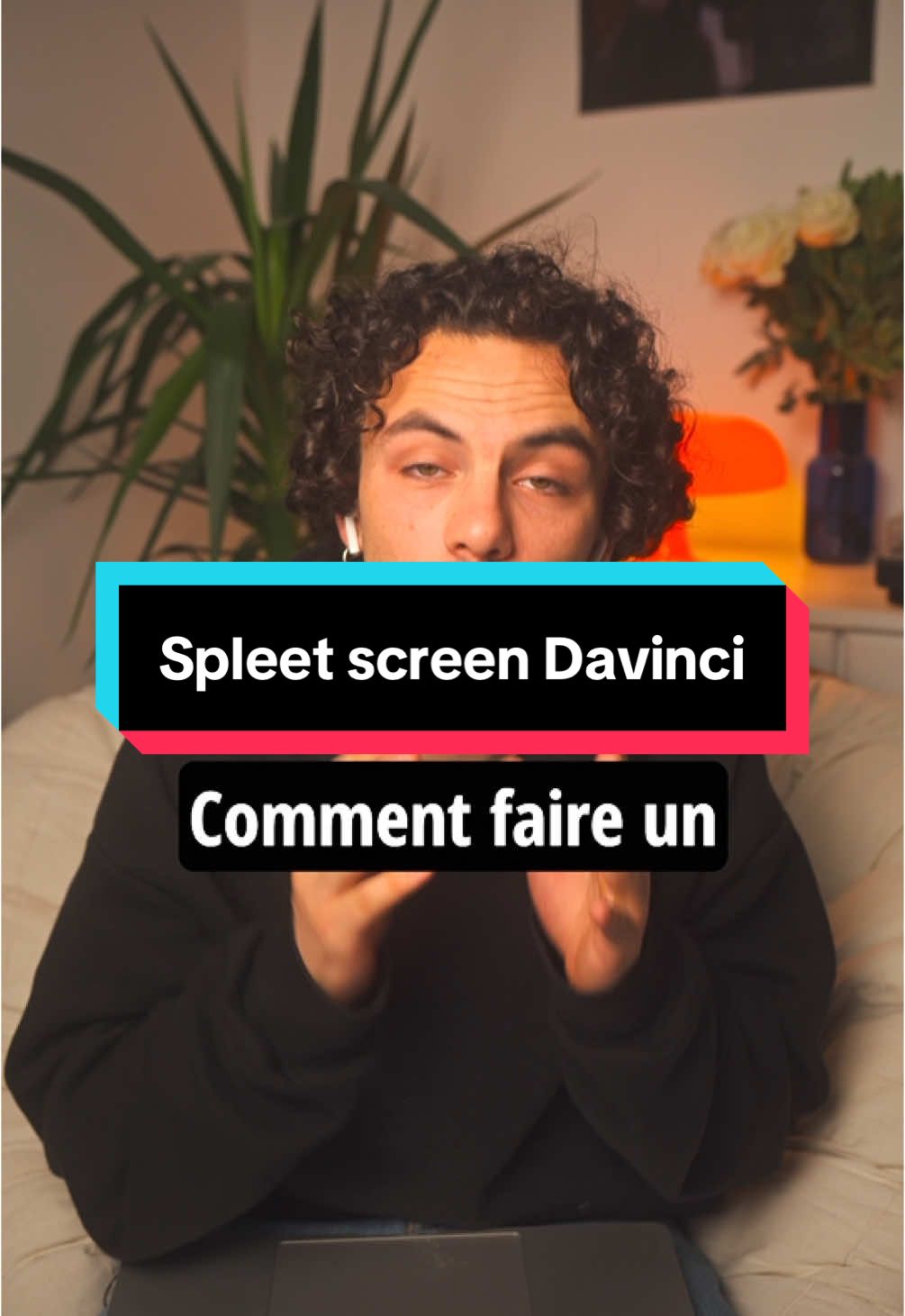 Faire un spleet screen sur Davinci Resolve  #davinciresolve #montagevideo #videoedit 