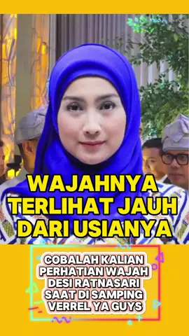 wajah nya terlihat jauh dari usianya#netizenkepo