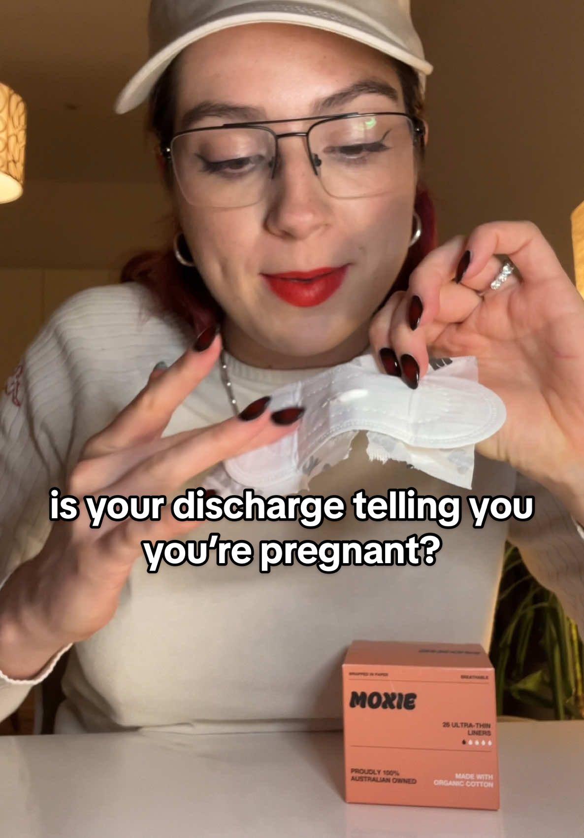 can vaginal discharge indicate pregnancy? #discharge #pregnancysigns #pregnancysymptoms 