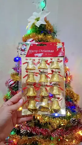 Hiasan lonceng Natal #hiasanlonceng #dekorasinatal #hiasannatal 