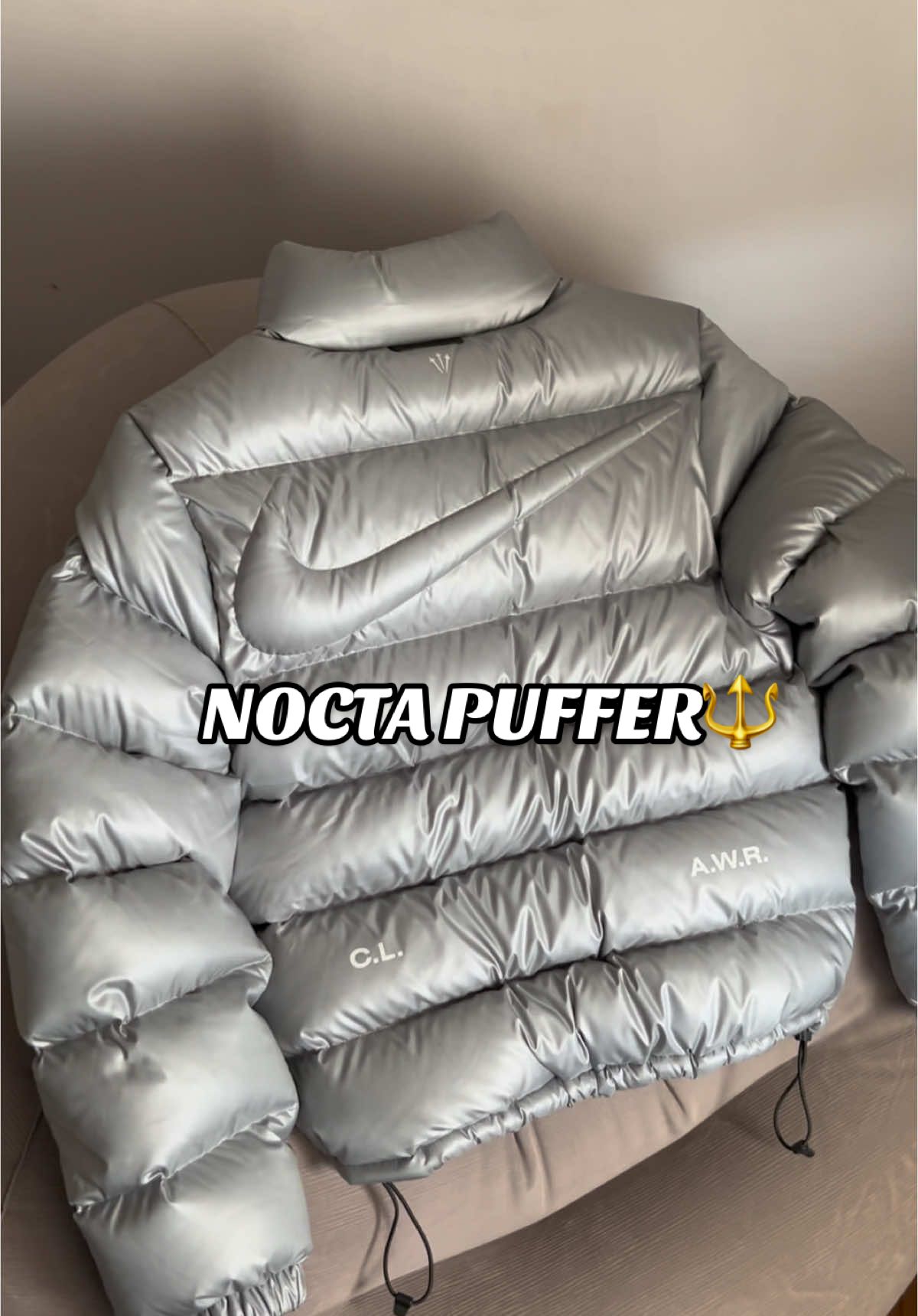 Nocta Puffer Unboxing ❕🔱  #nocta #puffer #jacket #unboxingvideo #nike #essential #winterfashion #wintervibes #winterjacket #champagnepapidrake #drake #awr #cl #perte #fyp #unbox 
