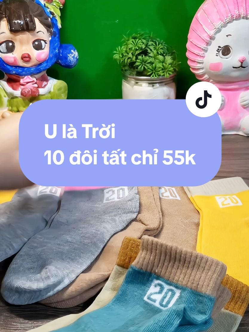 Combo 10 đôi tất cho bé chỉ 55k bà mẹ ơi  #habangday #tatchobe #tất #tatbegai  @Hạ Băng Đây  #tattreem 
