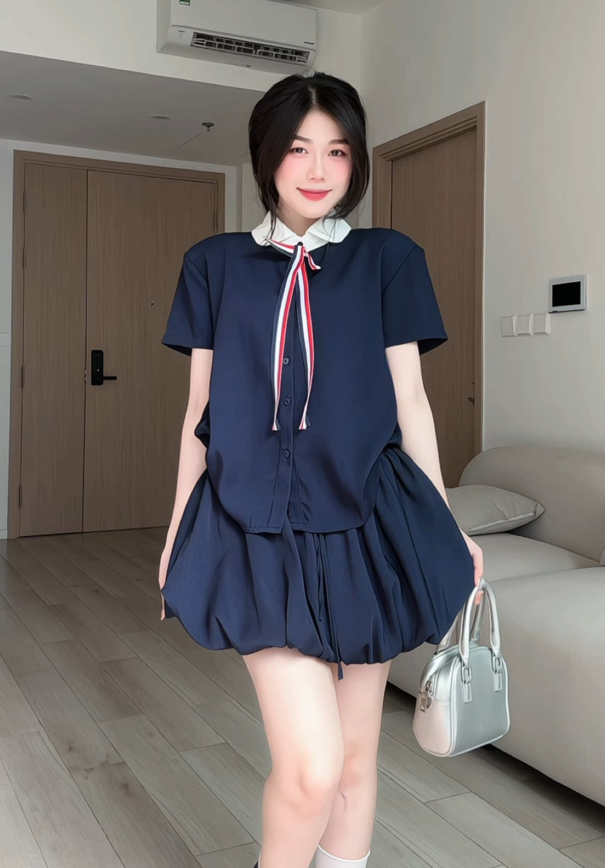 Mấy bà đã sắm đồ Tết hết chưa nè 🧧🎄 set xinh của @9STAMP #outfit #fyp #viral #xuhuong #phoidoxinh #goclamdep 