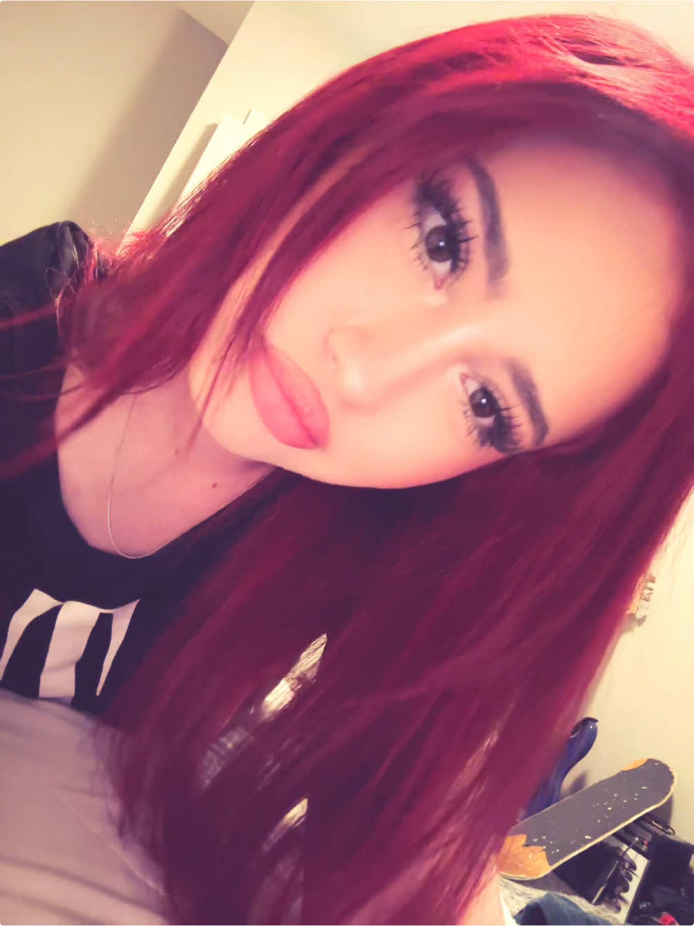 guys am i serving 2016  #fyp #foryou #redhair #cherryred #2016 #08 #xyzabc #viral 