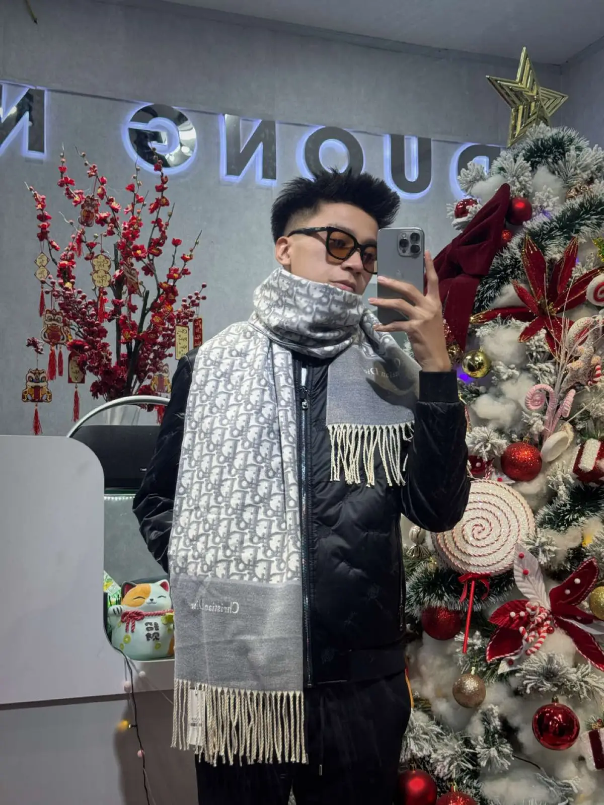 Lên dáng những mẫu khăn 🔥 nhất cho ae ! #khannam #khanquangco #xuhuong #outfit 