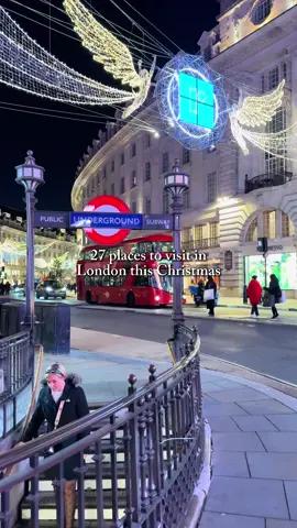 27 Magical Places to Visit in London This Christmas! ✨🎄 London transforms into a winter wonderland during the holidays, and we’ve rounded up the best spots you can’t miss! From sparkling lights to festive markets, iconic landmarks, and cozy hidden gems 🌟 Tag your travel buddy and save this for your next adventure! 🗺️👇 Which one are you visiting first? Let us know in the comments! ❄️🎅 #LondonAtChristmas #ChristmasInLondon #WinterWonderland #VisitLondon #FestiveSeason #LondonLights #ChristmasMarkets #HolidayMagic #ExploreLondon #LondonLife #TravelLondon #ChristmasVibes #LondonGuide #Christmas #ChristmasDecor #TowerBridge #MagicalLondon #Christmas2024 #DiscoverLondon #LondonDestinations #London #LondonDiaries #ChristmasLights #London🇬🇧 