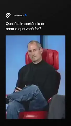 Steve Jobs segue sendo até hoje uma grande referência para empreendedores e profissionais de diversas áreas.    Nessa entrevista, ele fala um pouco sobre como a paixão pelo propósito e a capacidade de escolher bons colaboradores são dois fatores essenciais para você não desistir do seu sonho! #Mondayboost #propósito 
