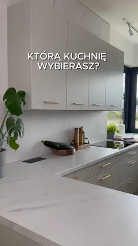 Którą kuchnię wybierasz? 🤔 Daj znać! ❤️ #kuchnia #kuchniatiktoka #christmas #design #inspiration #producentmebli #viralvideos #Home #viral_video #inspiracjewnetrz 