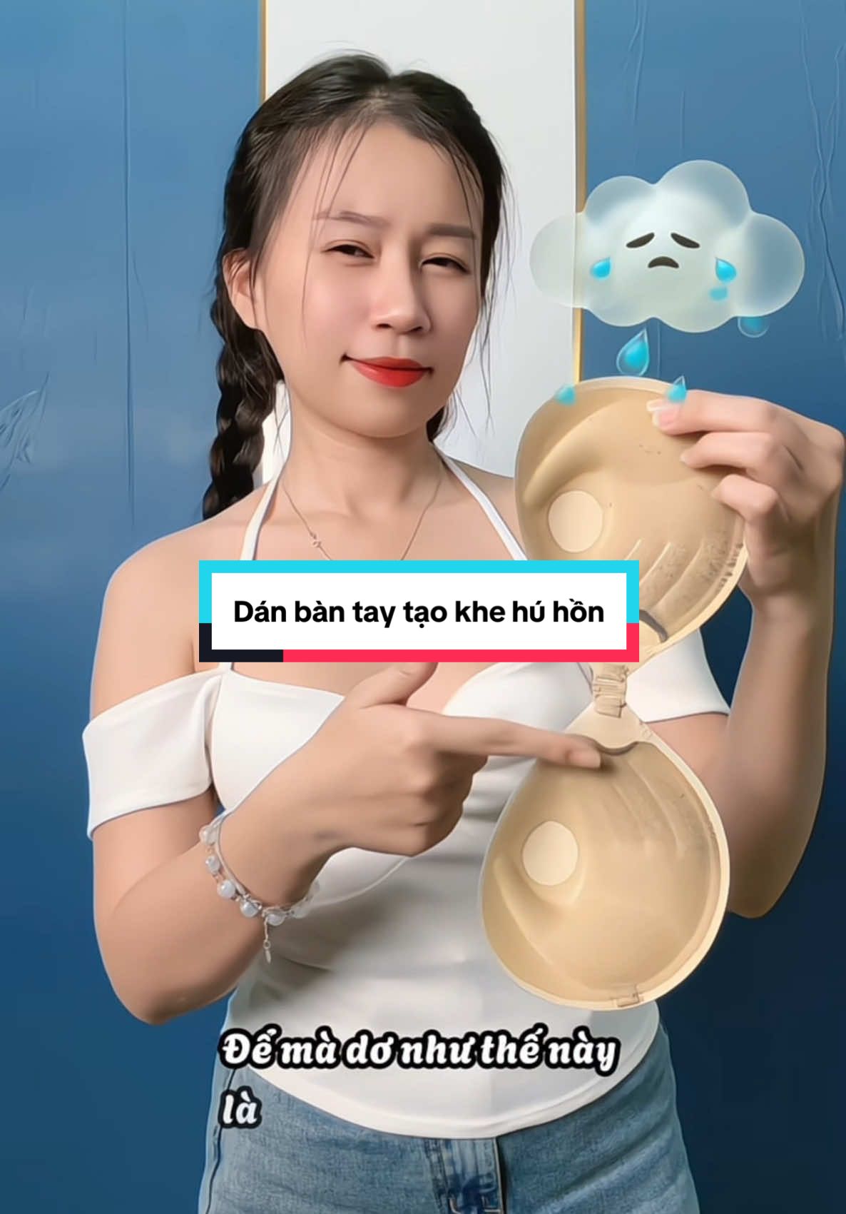 Trả lời @Nguyệt Nhi tháo ra 1 cái là thành 2 lưng liền 😭 #evabra #fyp #xuhuong #review #noiy #miengdan #aodannguc 