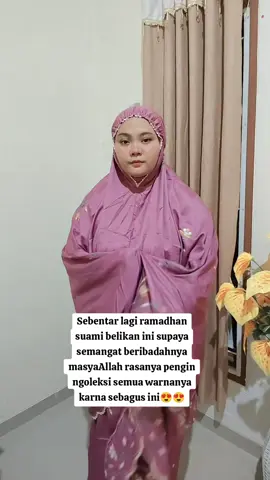 wah wahhh...bahan adem n pastinya nyaman buat beribadah..🥰#xybca #for #mukena #fypシ゚ #xybca 