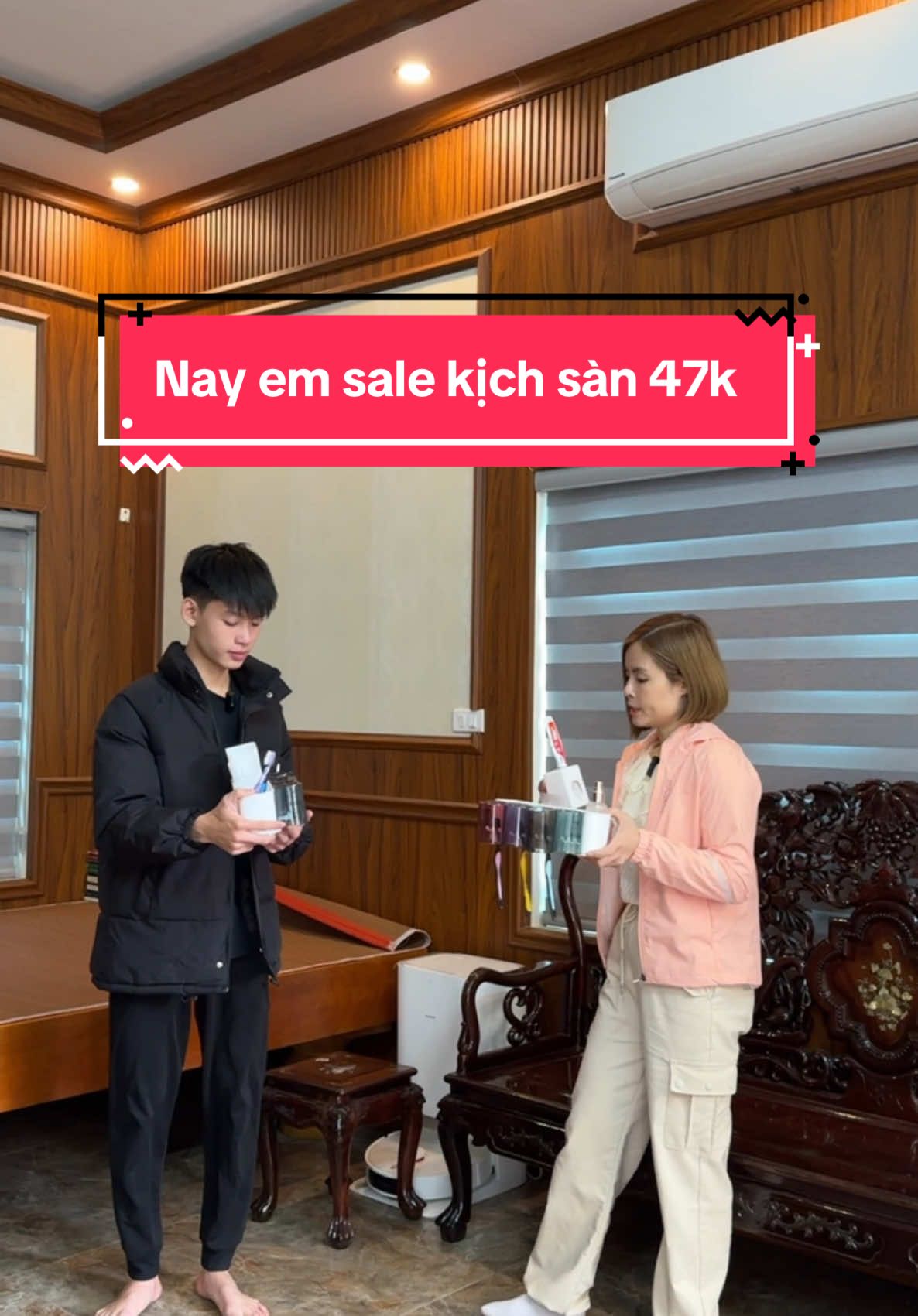 Nay em sale kịch sàn 47k #xuhuongtiktok2024  #bonhakem  #bonhatudong  #nhakemdanhrang 