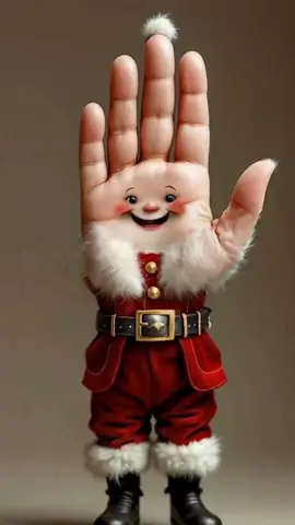 Dancing Santa Hand #santa #santaclaus #christmas #dancingsanta #dancer