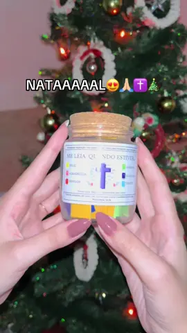 Então toma o melhor presente de nataaaaaal😍🙏🏼❤️✝️🎄 #presentecriativo #jesus #natal #natalino 