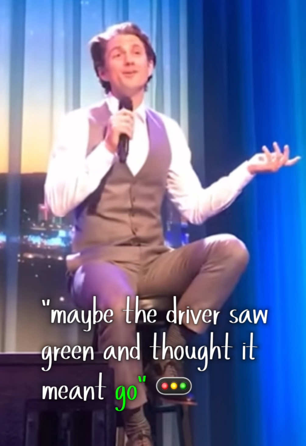 Former Fiyero Aaron Tveit talks about his favorite line! 🚥  I’m still a little salty this line didn’t make it to the movie!!!  📹: YT-Danniesant (Vegas 2018) *Wicked clip is from 2008 featuring Kerry Ellis as Elphaba  #aarontveit #kerryellis #fiyero #elphaba #wickedmusical #wicked #bway #tonyawardwinner #fyp 