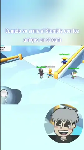 Gente pasó de todo, diomio😂  #clipsdetwitch #mancaperobuenagente #variando #twitch #mashii___ #stumbleguys 