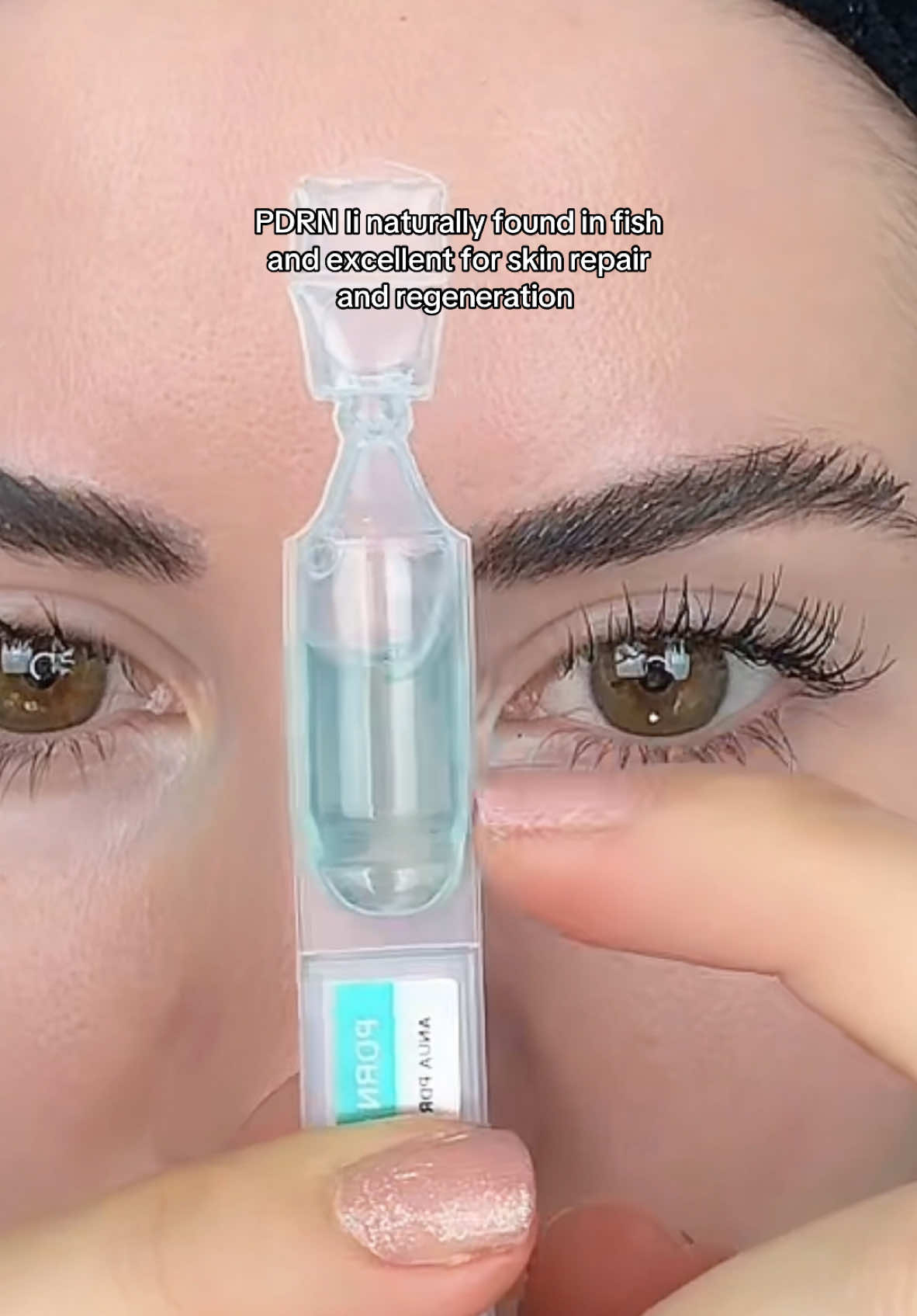 Salom DNA for glass skin?  Products used: Anua PDRN Hyaluronic Acid Capsule 100 Serum set #koreanskincare #viralskincare #pdrn #anuapdrn #anua #skincareproducts  @anua_global  #CapCut 